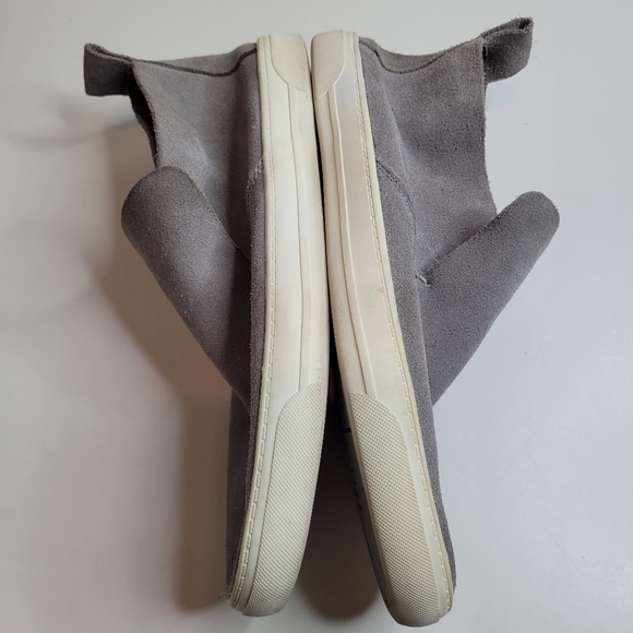 Dolce Vita Gray Suede Slip on Sneakers Size Women's 8.5 - Picture 8 of 11